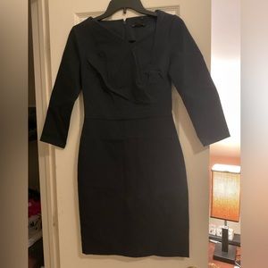 NWT Banana Republic Asymmetric neckline Sheath dress Size 2